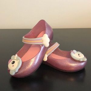 Mini Melissa pink Unicorn size 8